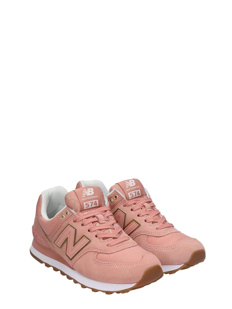 pink suede new balance