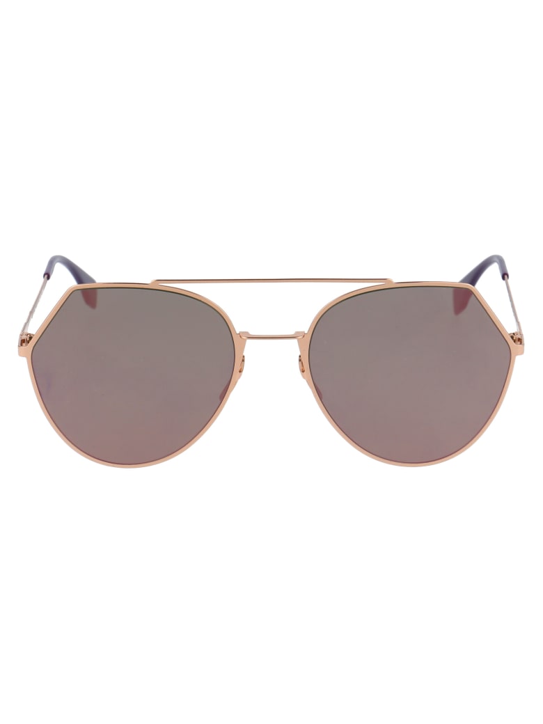 Fendi Ff 0194/s Sunglasses - DDBAP GOLD COPPER