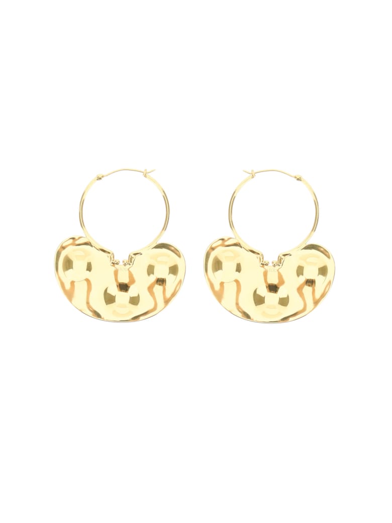 Patou Iconic Small Hoop Earrings - GOLD (Gold)