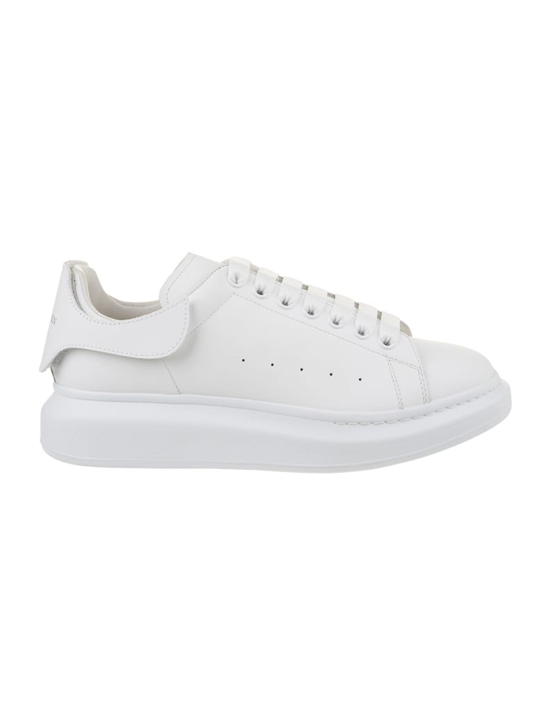 alexander mcqueen silver glitter sneakers