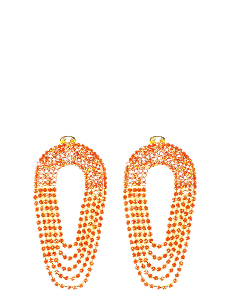 Silvia Gnecchi Liberty Earrings - Orange