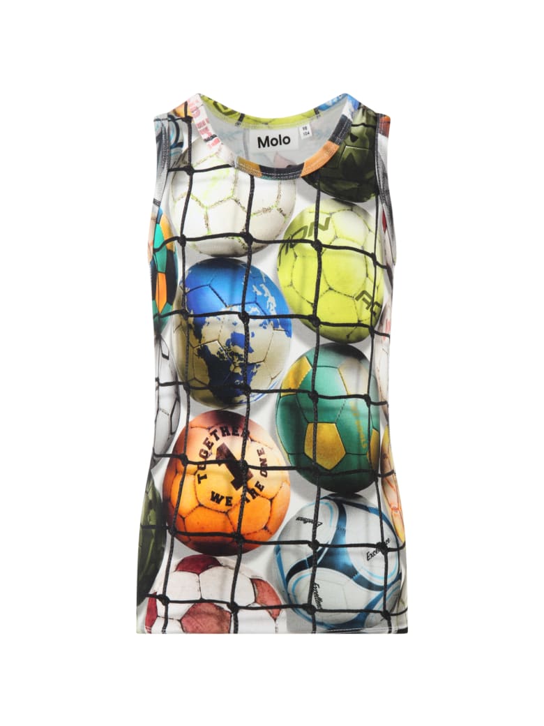 Molo Multicolor ''jim'' Tank Top For Boy - Multicolor