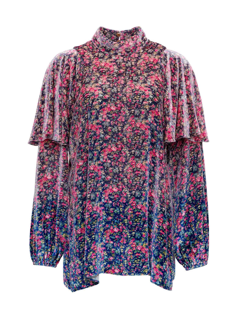 Philosophy di Lorenzo Serafini Floral Shirt In Viscose Blend - Multicolor