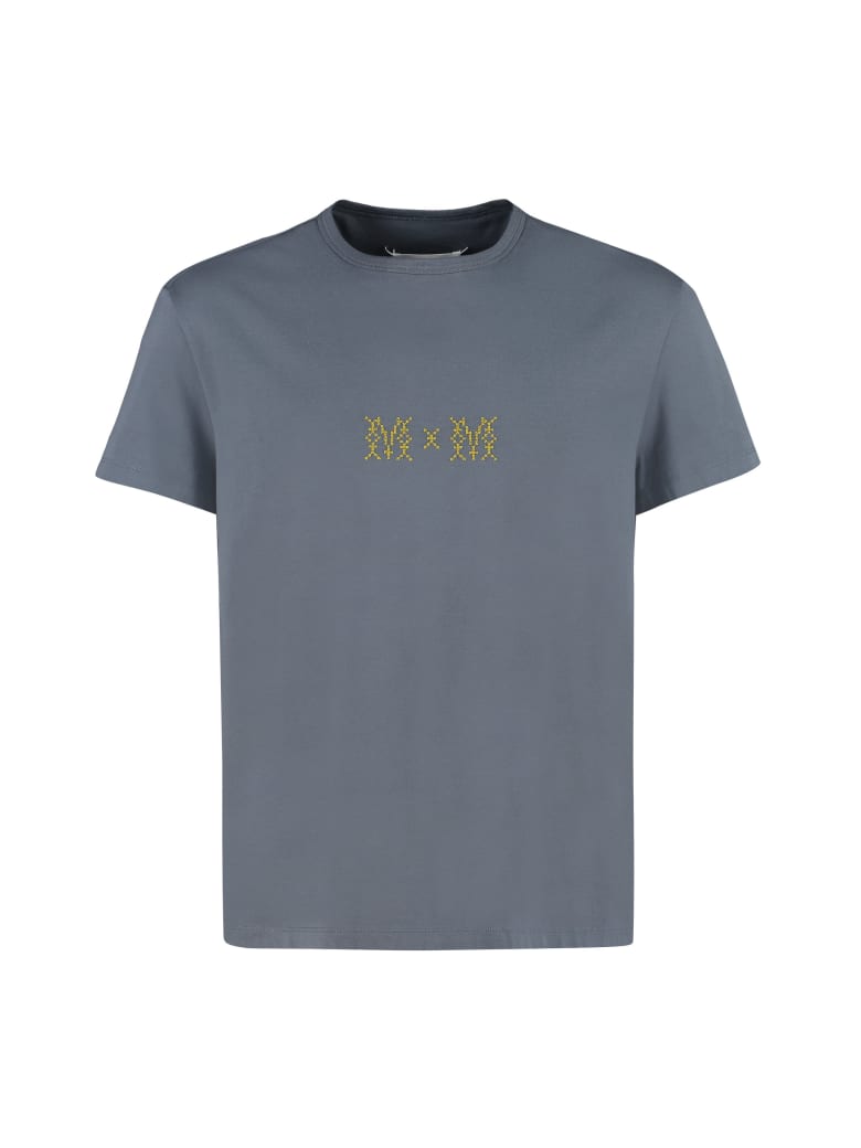 Maison Margiela Cotton Crew-neck T-shirt - Grigio