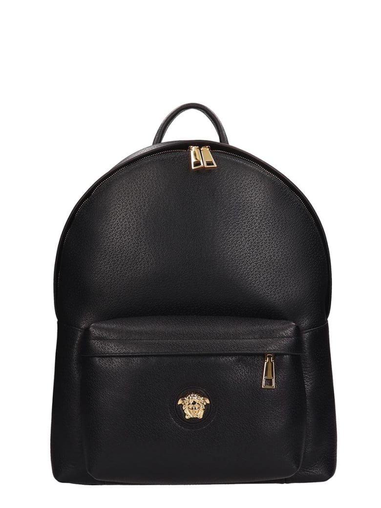 gold versace backpack