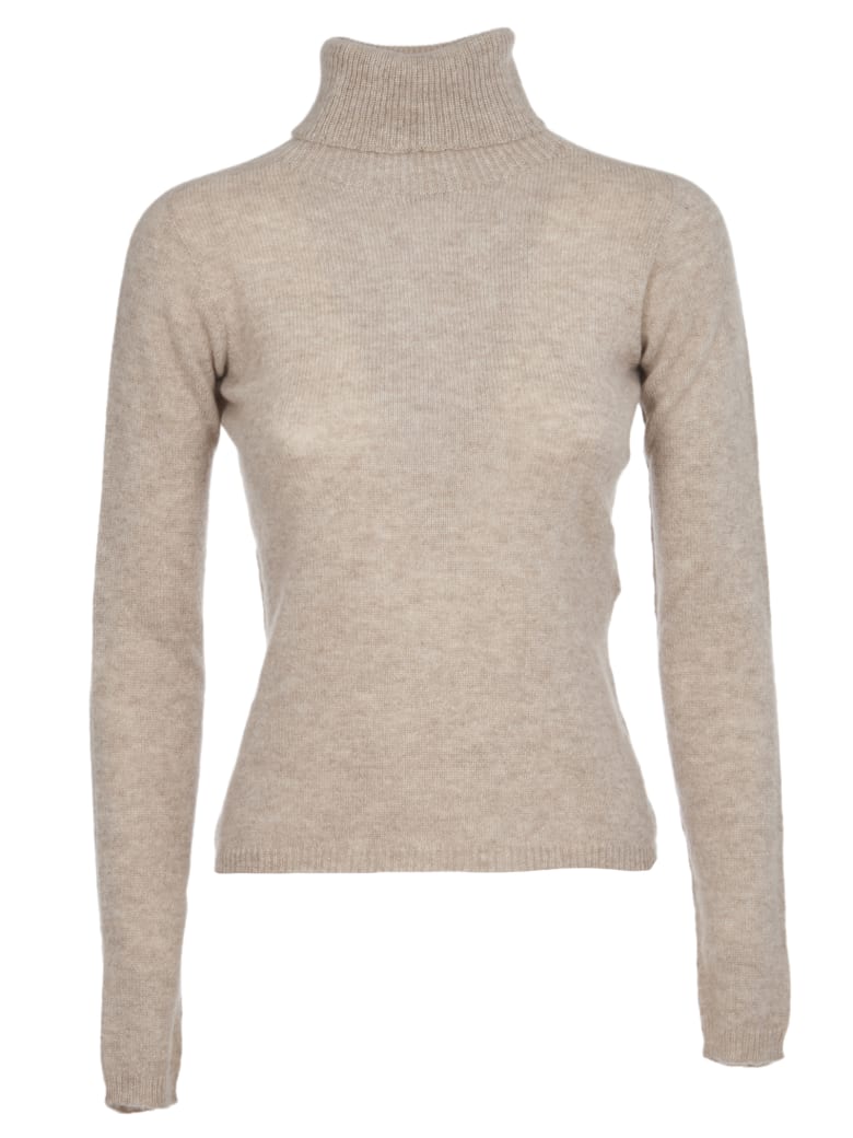 Pink Memories Beige Cashmereturtleneck - Beige