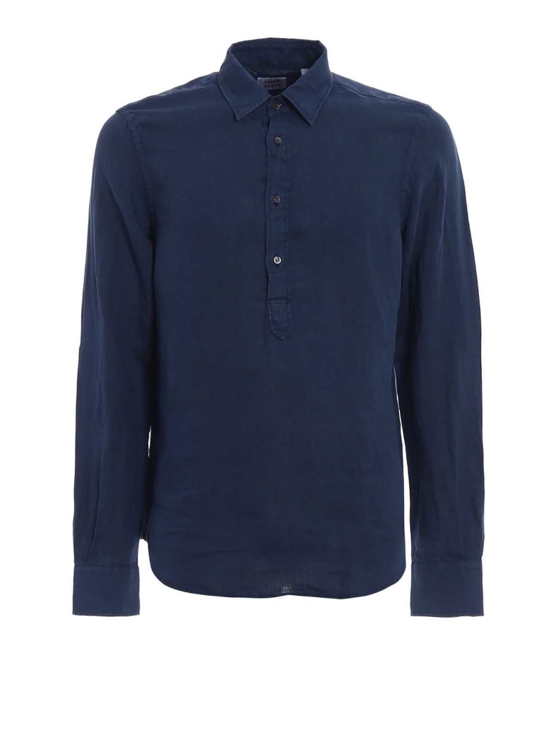Aspesi Chiusa Linen - Navy