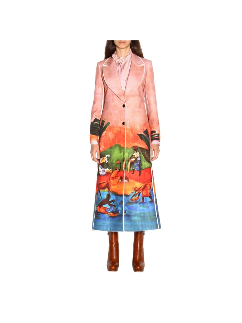 midi blue denim skirt