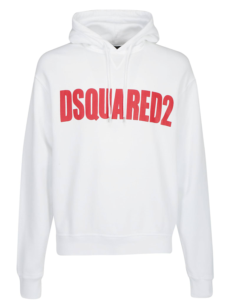 white dsquared2 hoodie