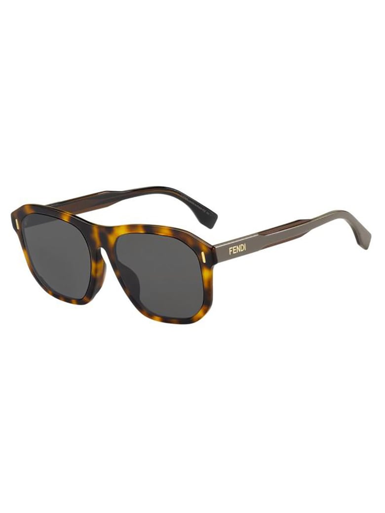Fendi FF M0097/F/S Sunglasses - /ir Havana Brown