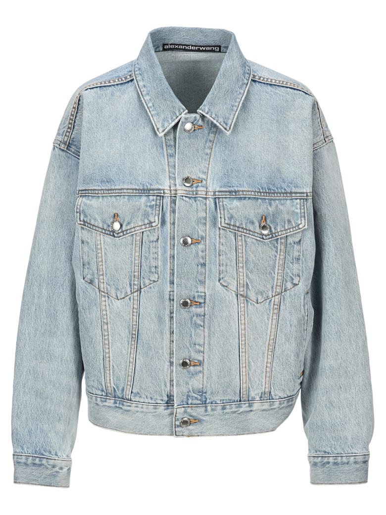alexander wang denim jacket