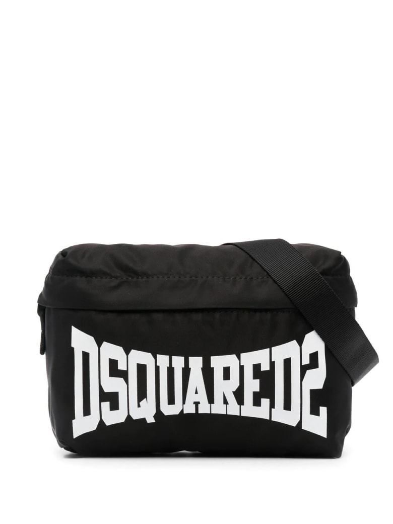 Dsquared2 Bag With Print - Black