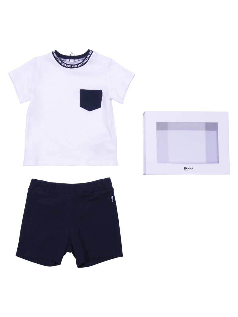 hugo boss shorts and t shirt set