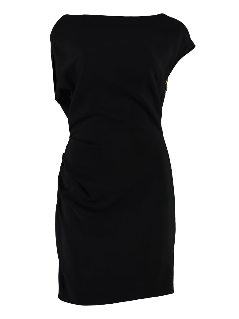 Versace Draped Sheath Dress | italist, ALWAYS LIKE A SALE