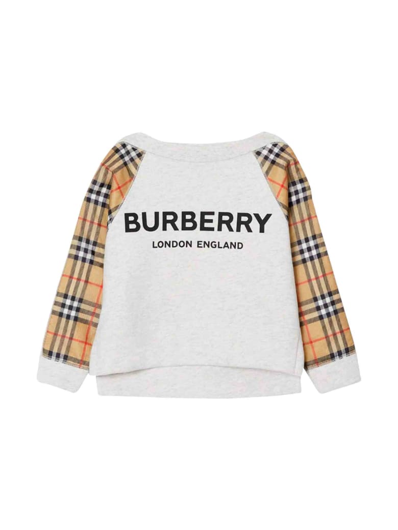 burberry white sweatshirt