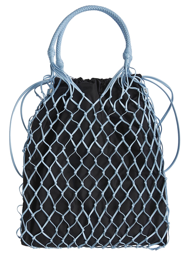 prada weave bag