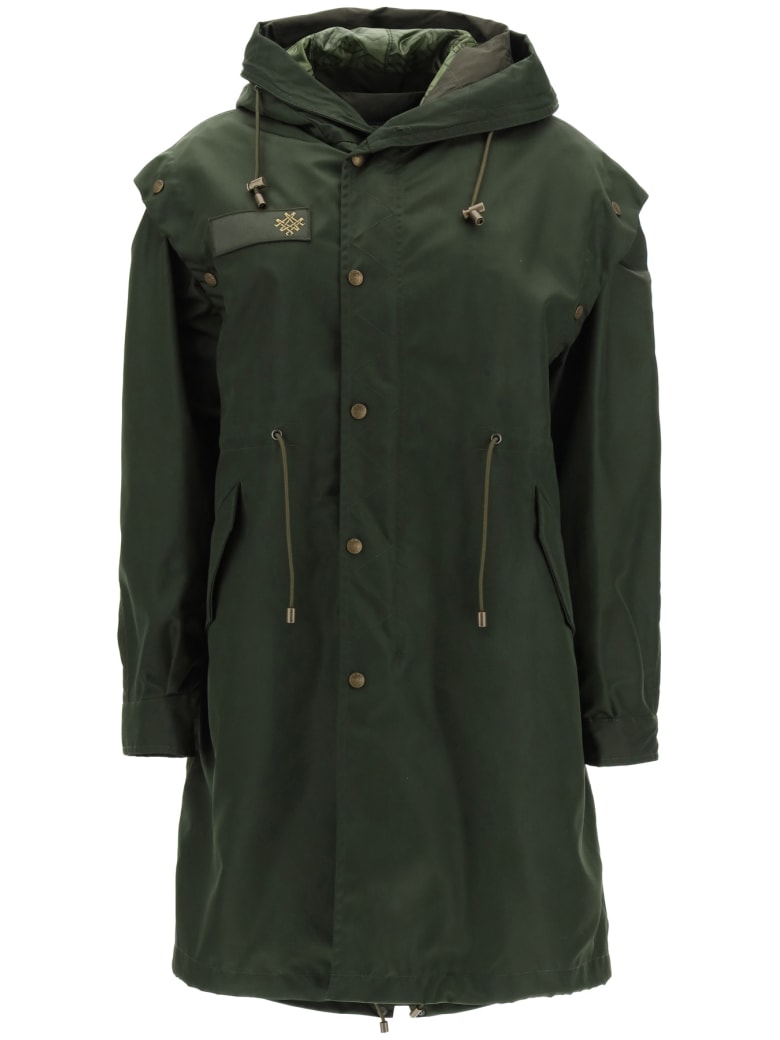Mr & Mrs Italy Parka With Removable Vest And Bolero - LONDON GREEN (Green)