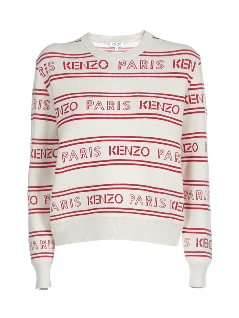 kenzo paris red sweater