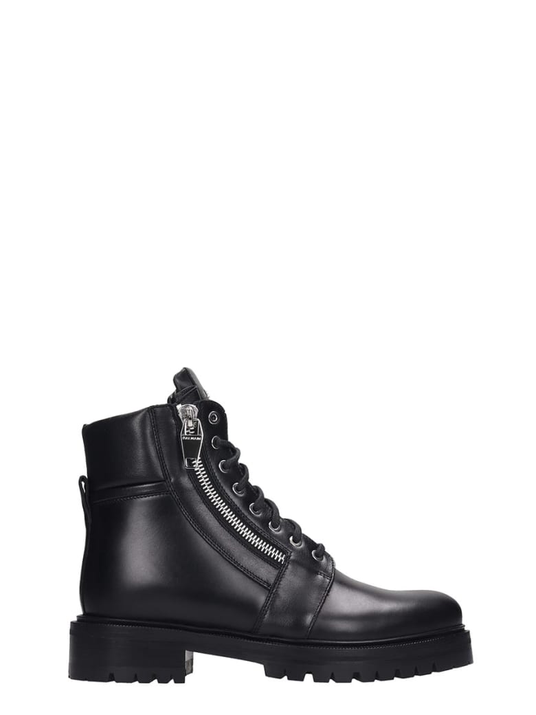 balmain combat boots