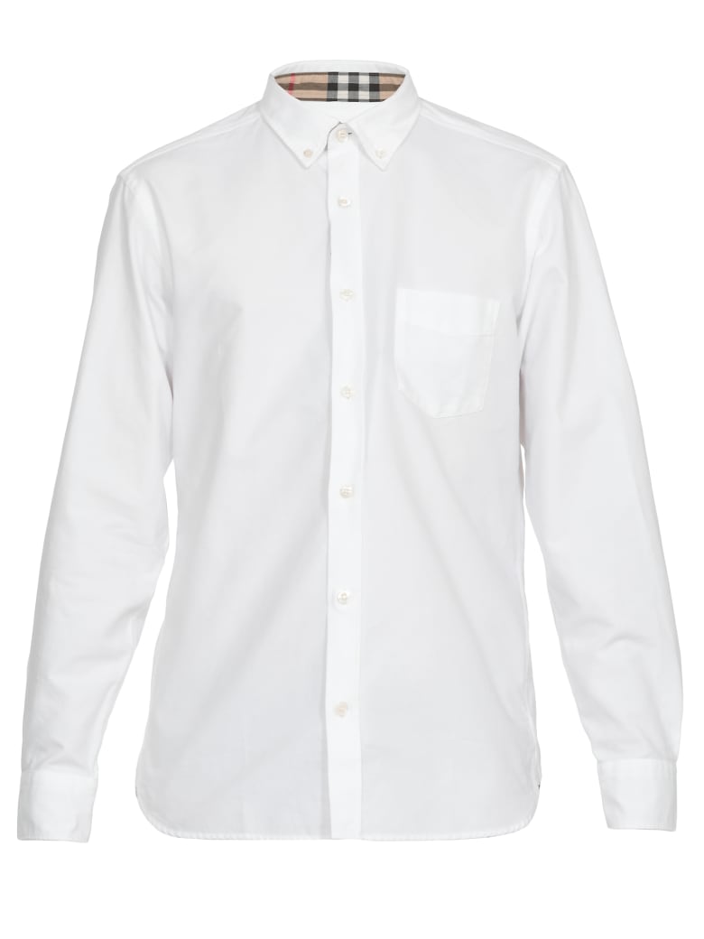 burberry shirt white