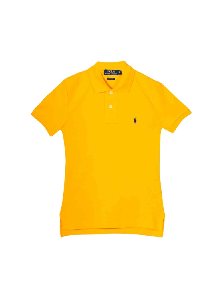 polo ralph lauren yellow polo