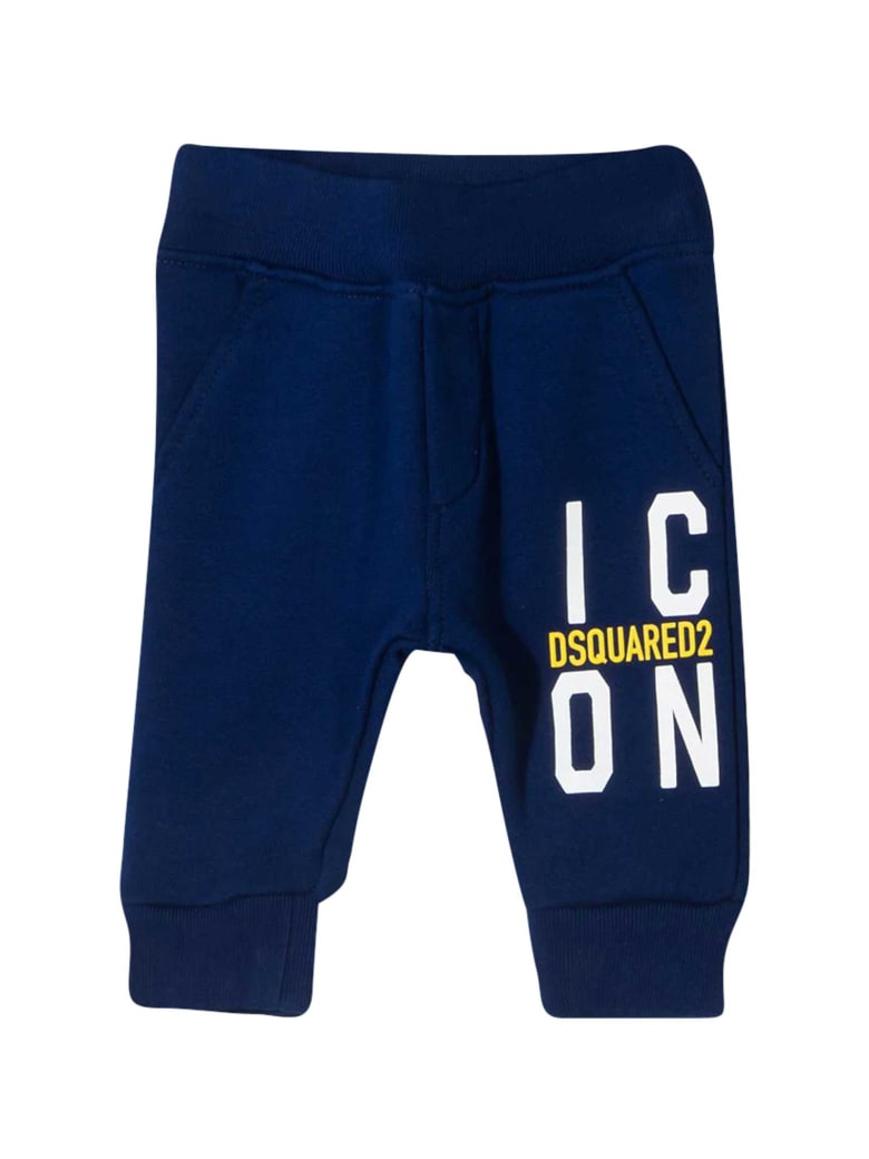 Dsquared2 Blue Sports Trousers - Blu