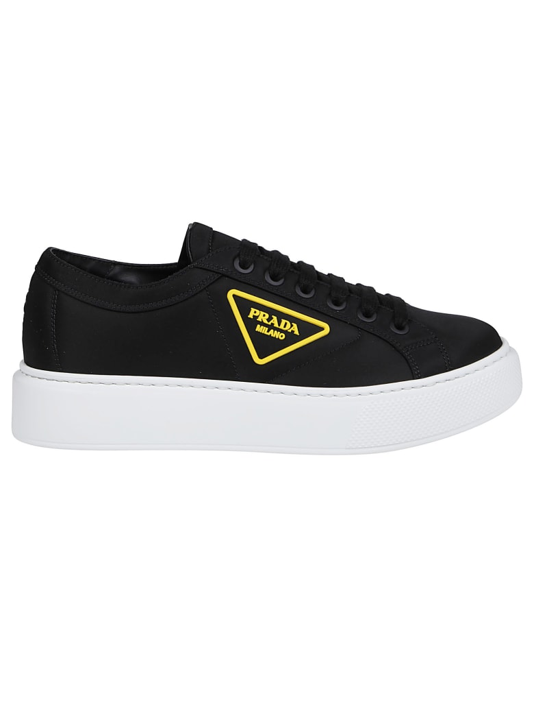 Prada Linea Rossa Sneakers Macro - Z Nero/giallo