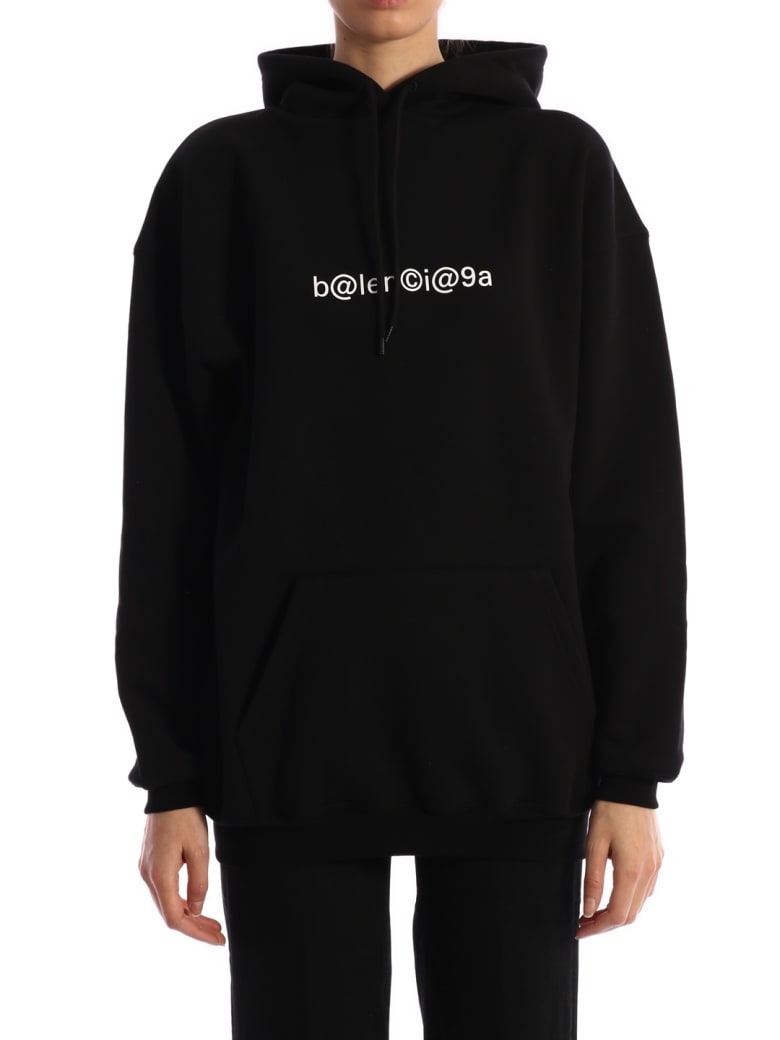 balenciaga sweatshirt black