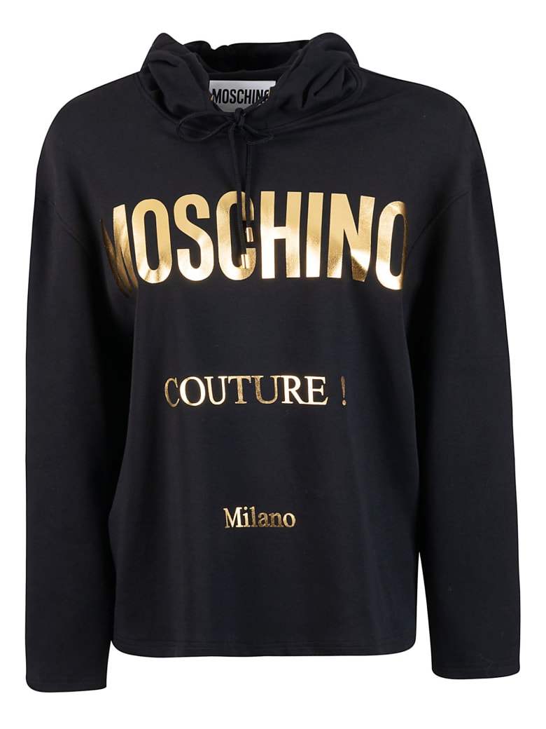 moschino couture hoodie