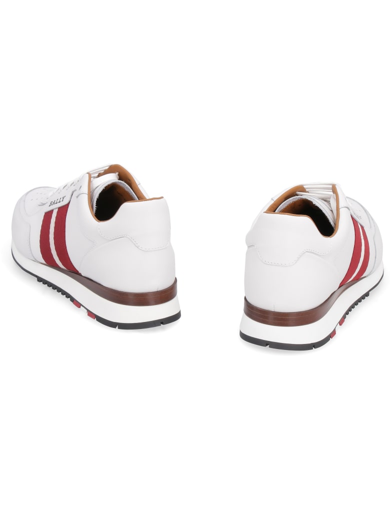 bally aston leather sneakers