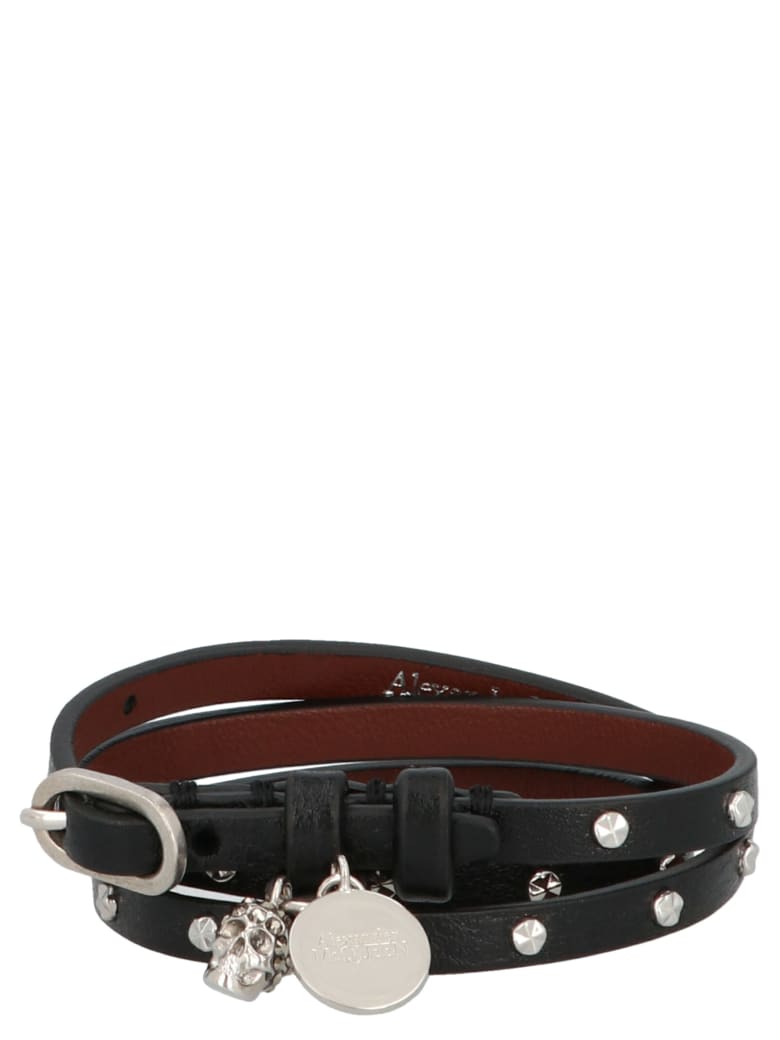 Alexander McQueen Bracelet - Nero
