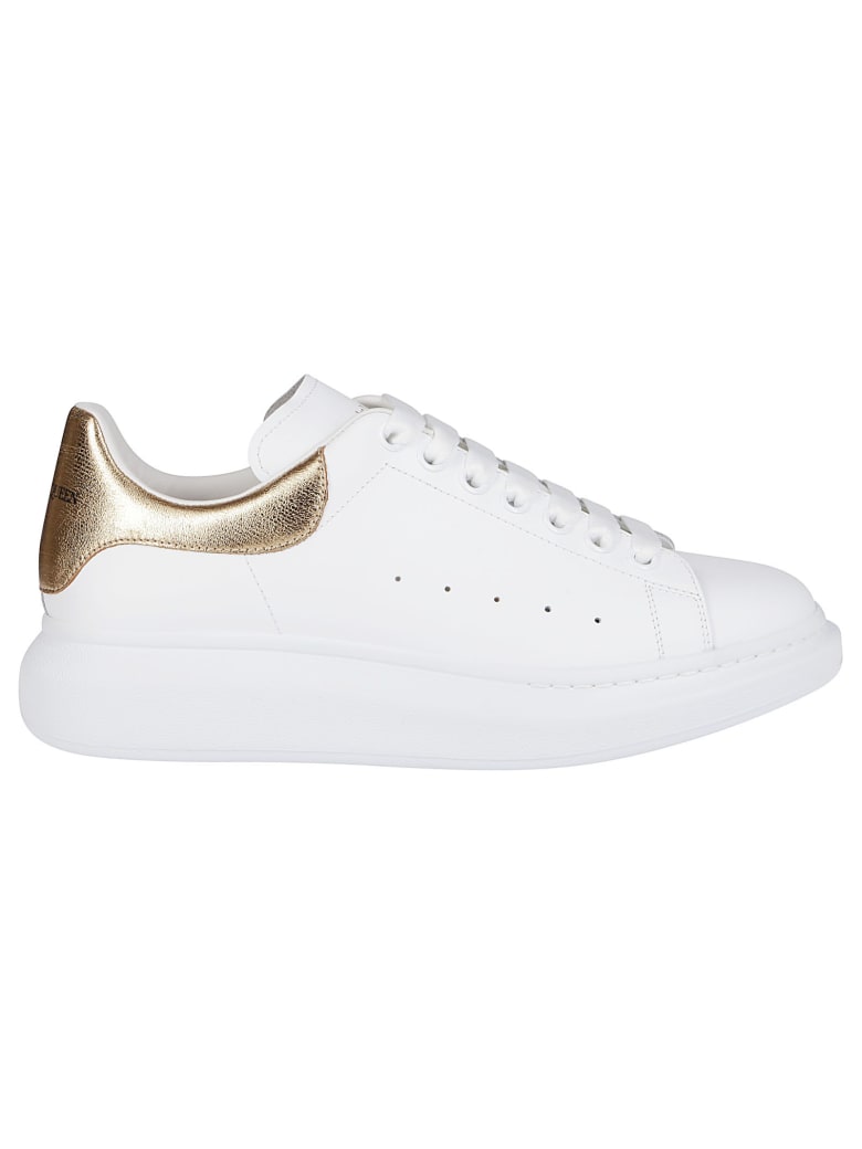 alexander mcqueen white and gold