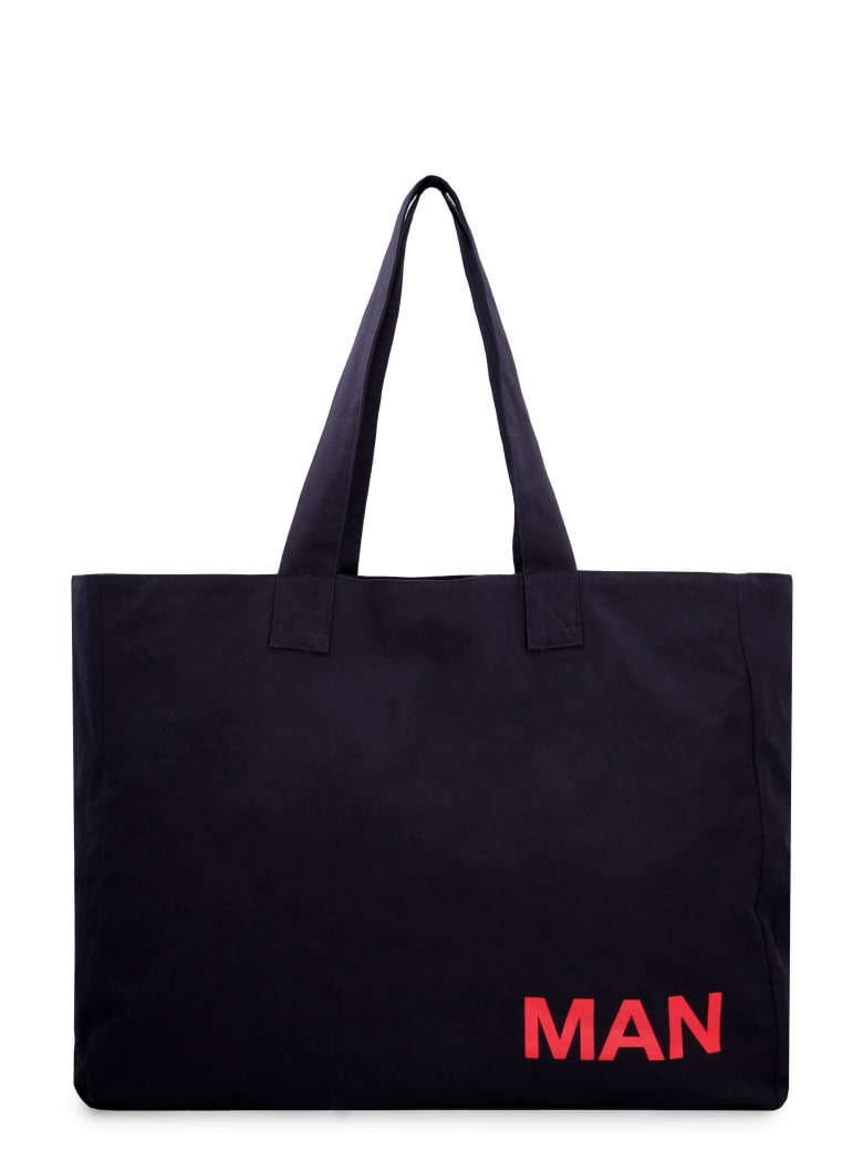 comme des garcons canvas tote