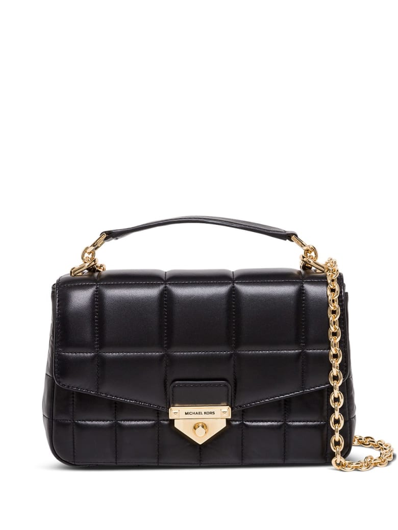 MICHAEL Michael Kors Soho Crossbody Bag In Quilted Leather - Black