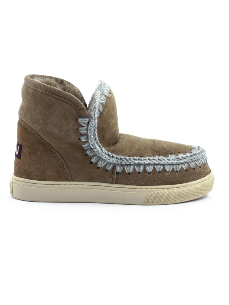 Mou Eskimo Sneaker Brown Leather - Marrone chiaro