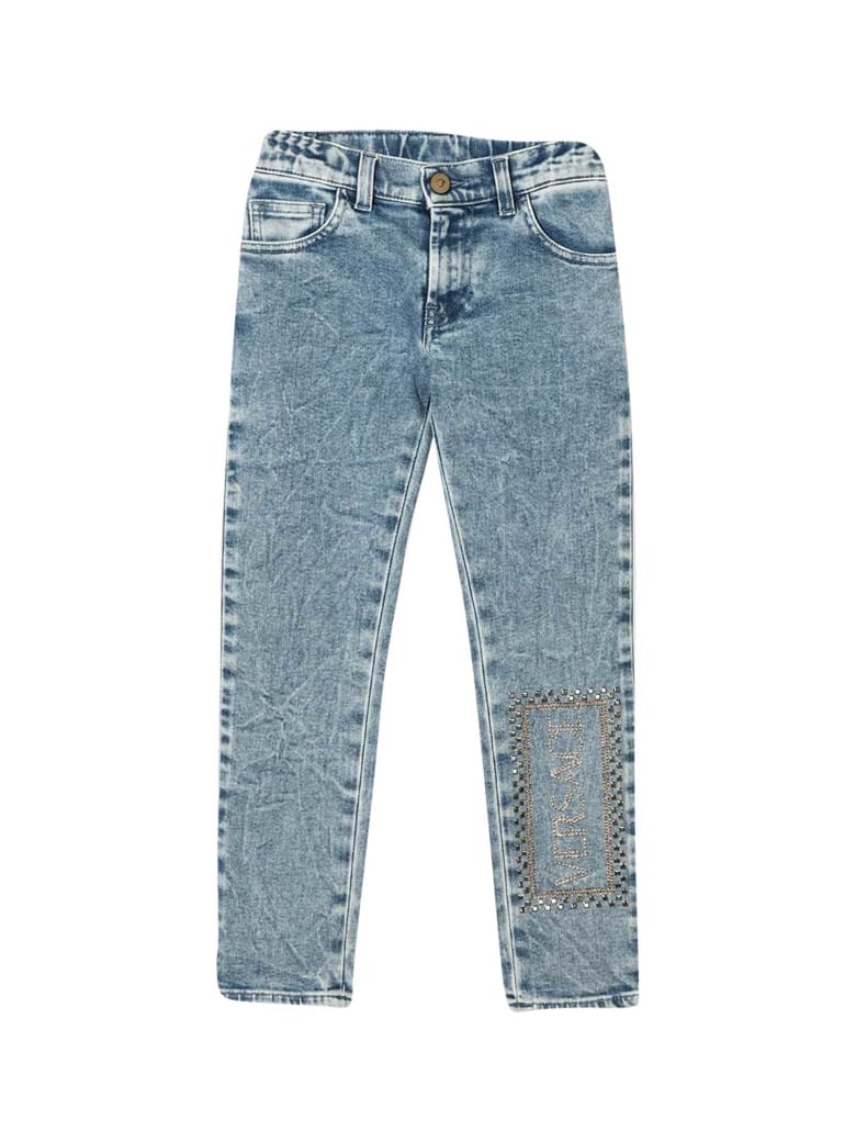 Young Versace Skinny Jeans - Blu