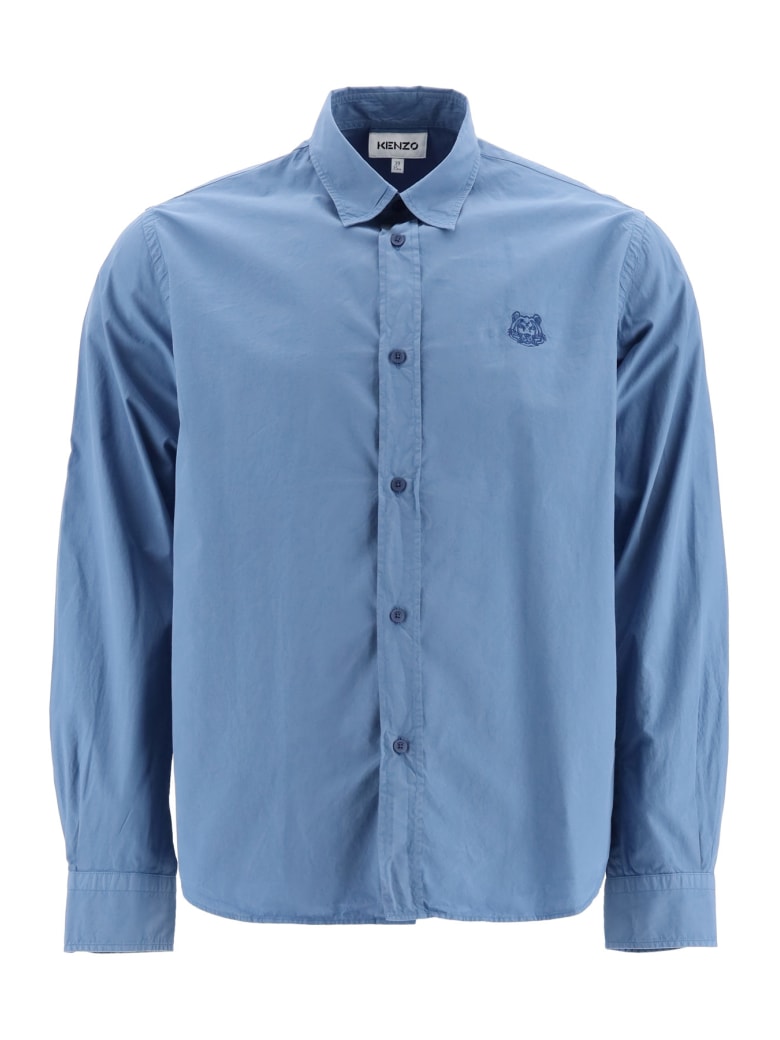 kenzo light blue shirt