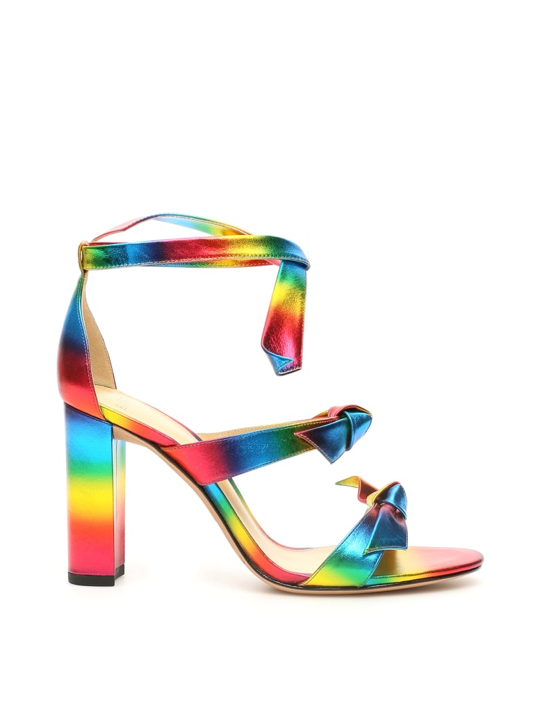 Alexandre Birman Lolita Block Sandals 90 - MULTI (Blue)