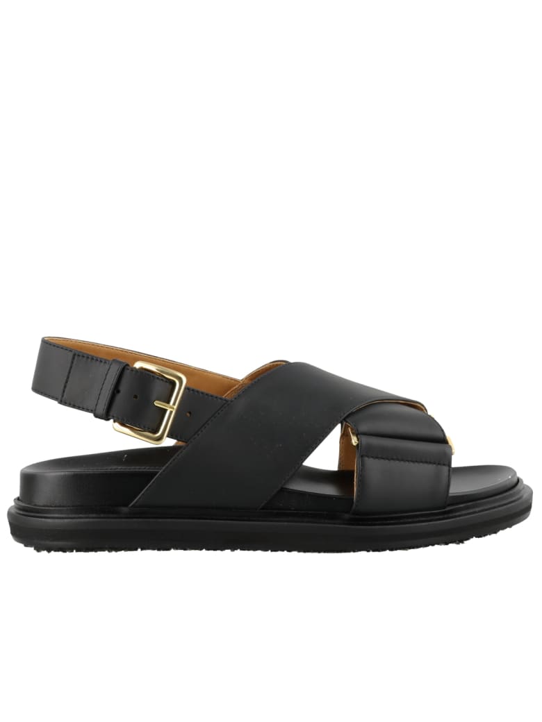 Marni Fussbett Sandals - Nero