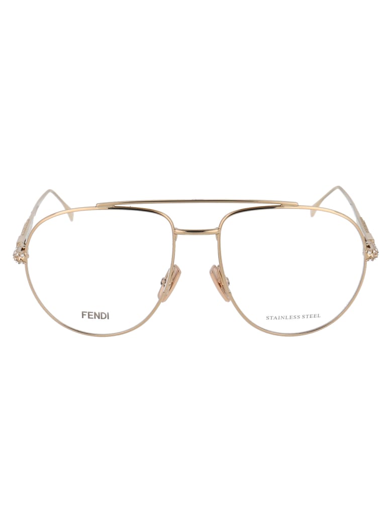Fendi Ff 0446 Glasses - J5G GOLD