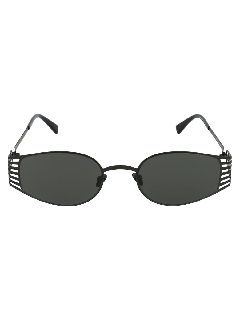 Mykita Studio8.2 Sunglasses - 002 BLACK | DARK GREY SOLID