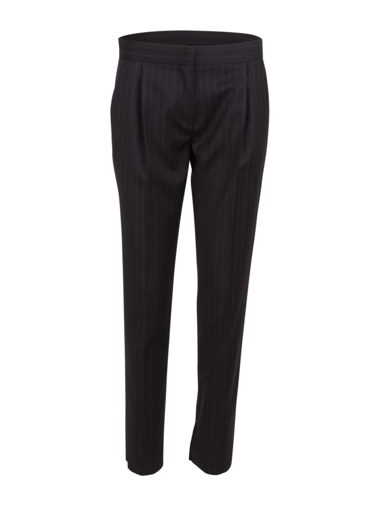 Max Mara 'ululo' Wool Trousers - Black