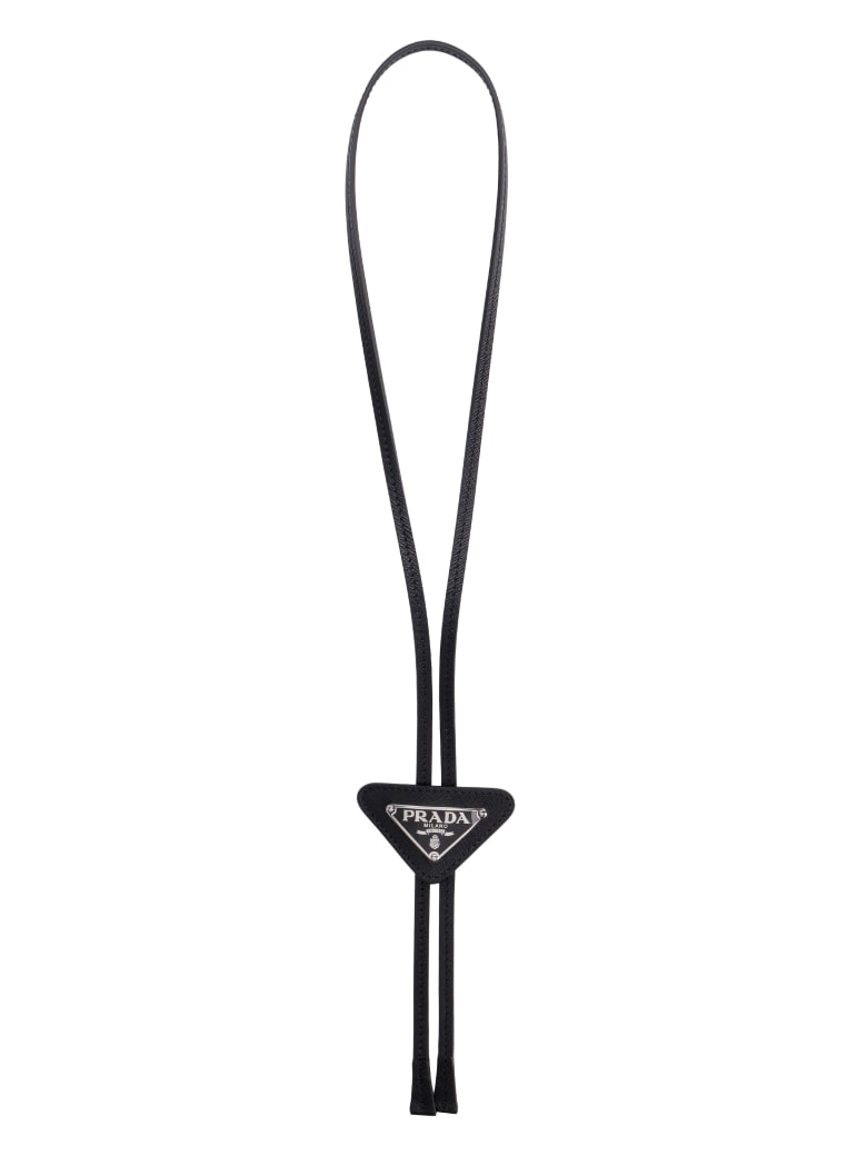 prada saffiano necklace