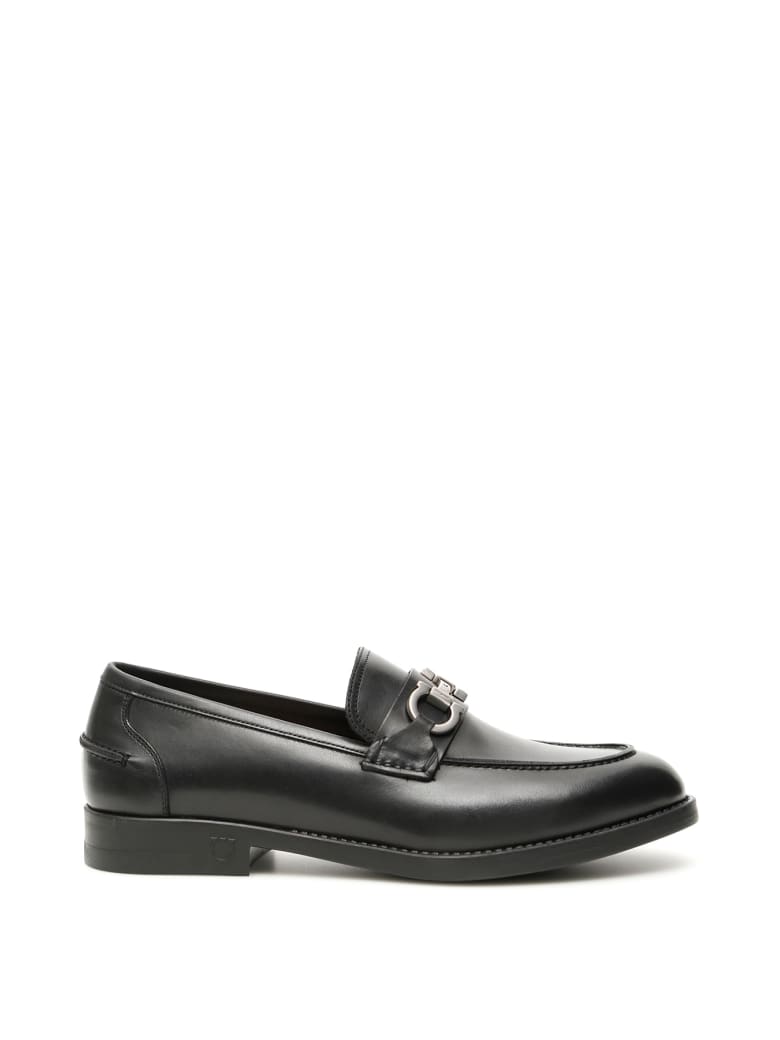 Salvatore Ferragamo Salvatore Ferragamo Arlin Moccasins - BLACK (Black ...