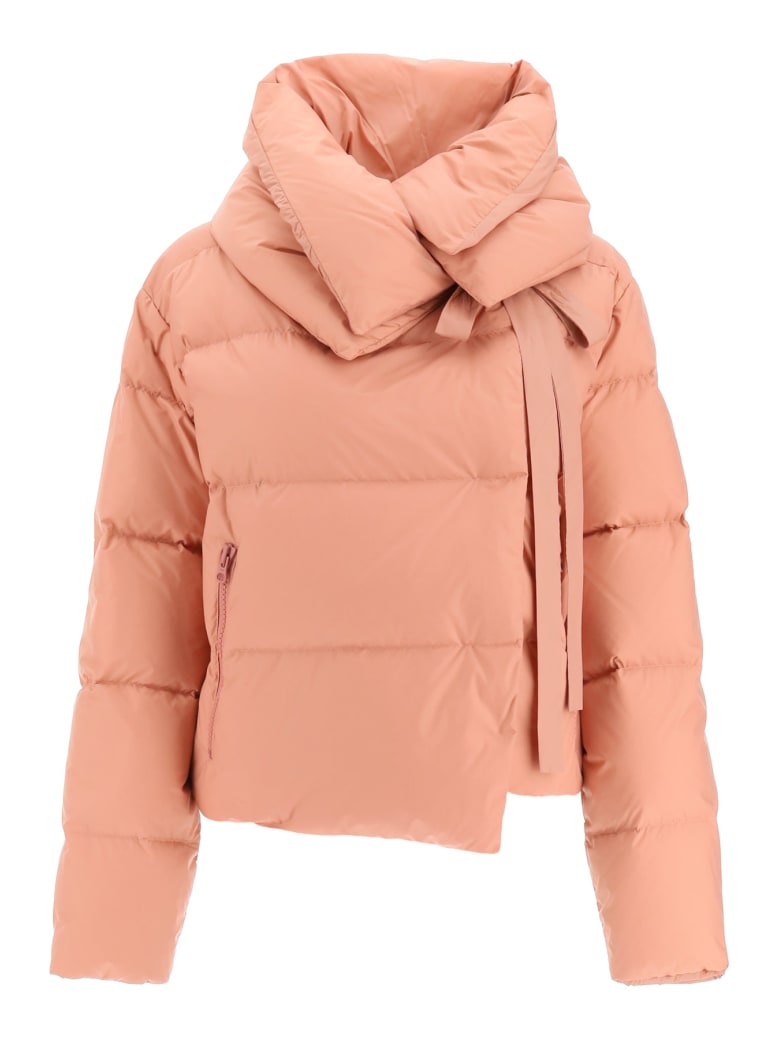 Bacon Puffa Short Down Jacket - POWDER FUXIA (Beige)