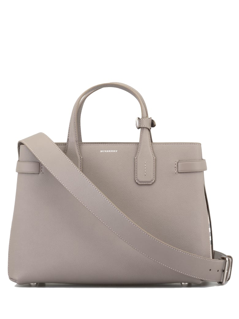 Burberry Burberry Banner Medium Bag Taupe Brown 10955079 Italist