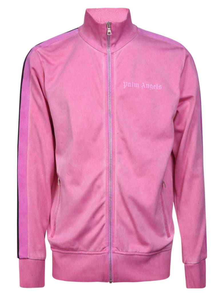 palm angels track jacket pink