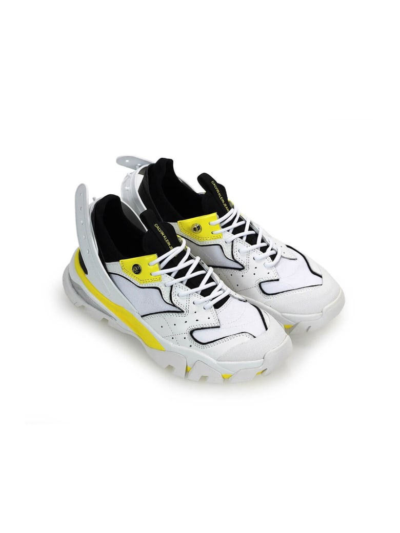 calvin klein sneakers black and white
