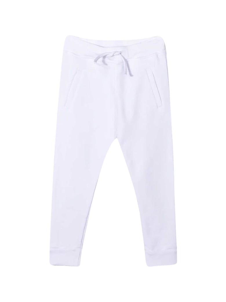Dsquared2 White Teen Trousers - Bianca
