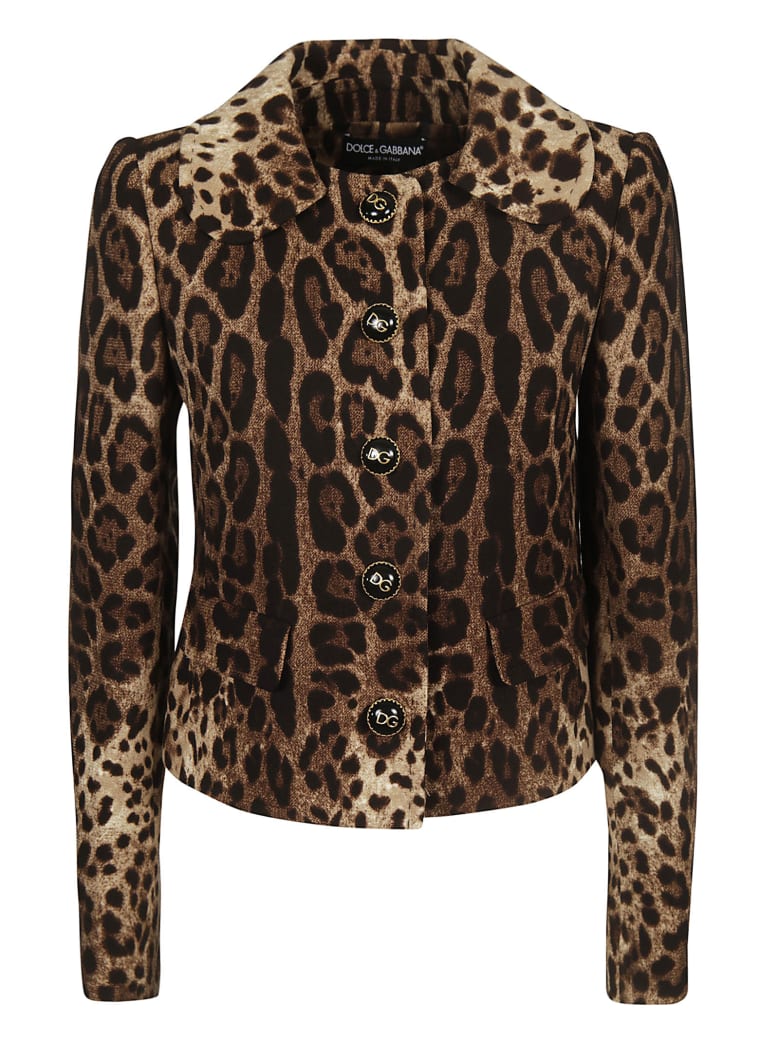 Dolce & Gabbana Dolce & Gabbana Animal Print Jacket - M Leo New ...